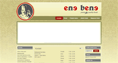 Desktop Screenshot of enebene.cz